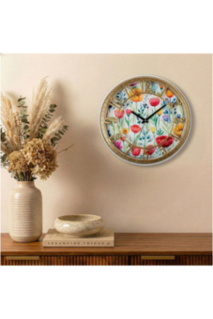 Horloge murale décorative - Multicolore