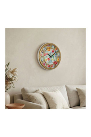 Horloge murale décorative - Multicolore