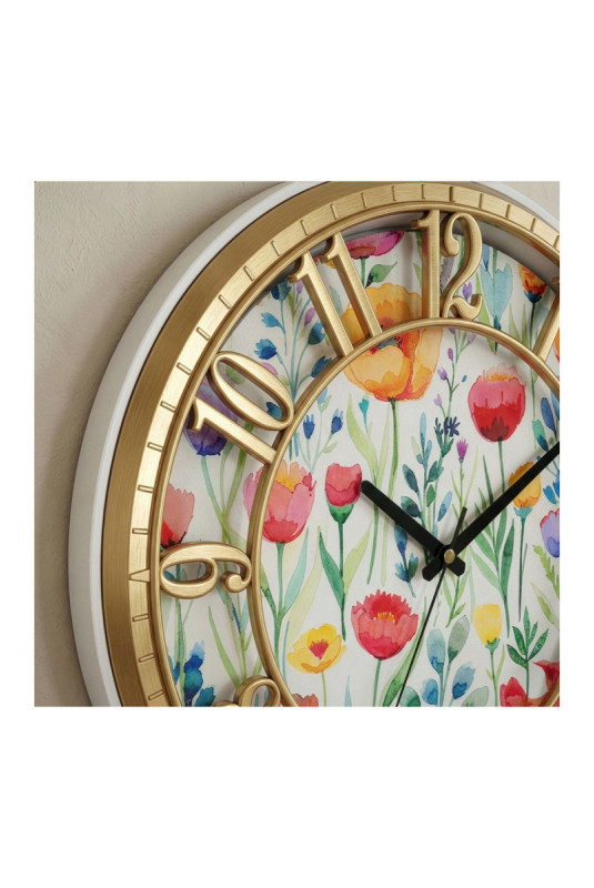 Horloge murale décorative - Multicolore