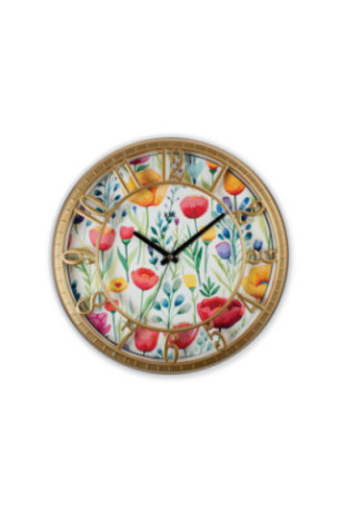 Horloge murale décorative - Multicolore