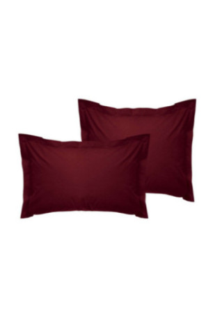 Ensemble de taies d'oreiller en satin Oxford (2 pièces) - 60x60+5cm