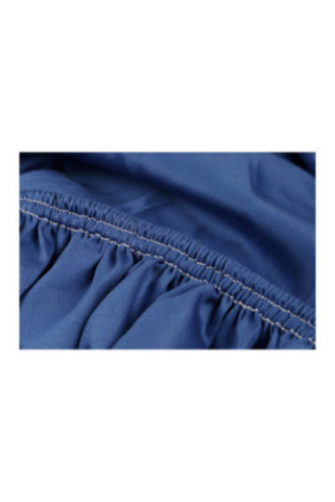 Drap-housse double en satin - 140x190+30cm