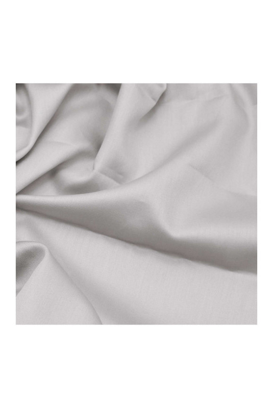 Drap-housse double en satin - 140x190+30cm