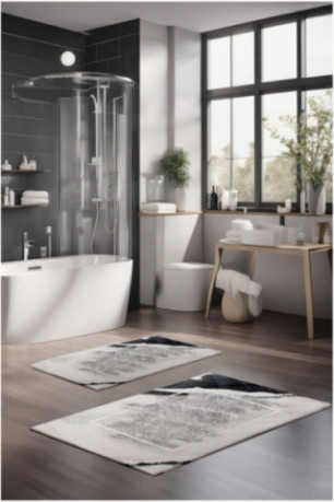 Ensemble de Tapis de bain (2 pièces) - Multicolore