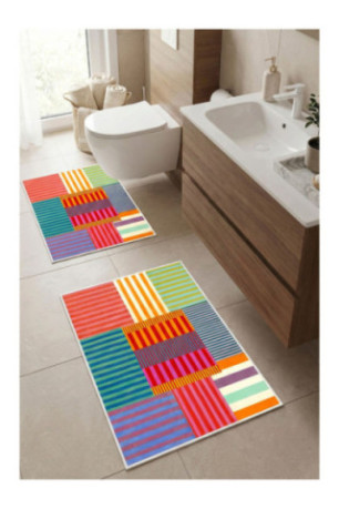 Ensemble de Tapis de bain (2 pièces) - Multicolore