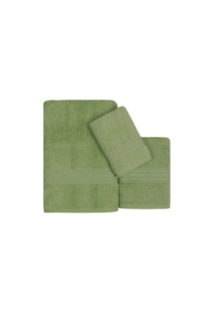 Ensemble de serviettes (3 pièces) - Vert