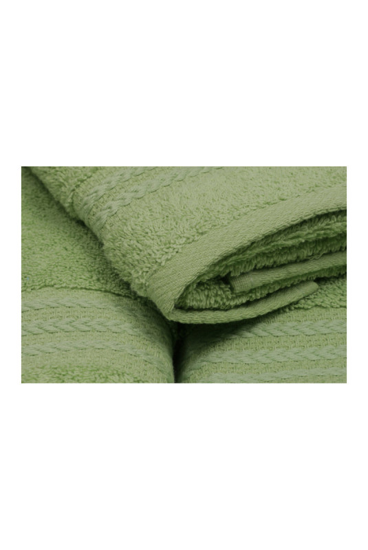 Ensemble de serviettes (3 pièces) - Vert