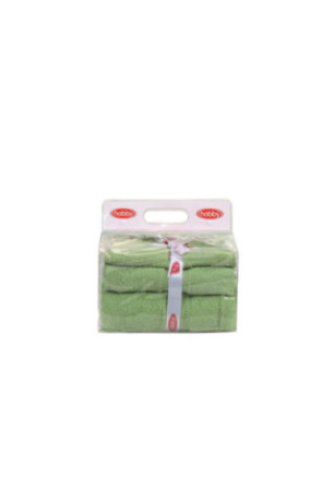 Ensemble de serviettes (3 pièces) - Vert