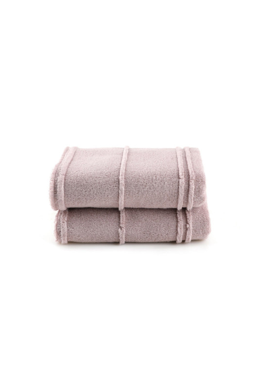 Ensemble de serviettes de bain (2 pièces) - Lilas