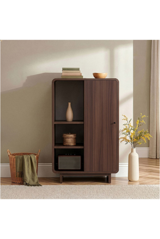Armoire multifonctionnelle - Noyer de Milan
