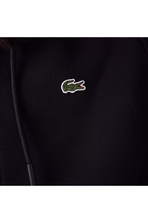 Sweat à capuche zippé manches longues Lacoste