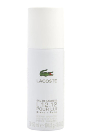 Déodorant L.12.12 Blanc Homme 150 ml Lacoste