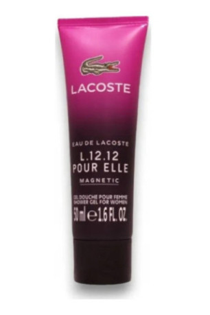 Gel douche L.12.12 Pour Elle Magnetic Femme 50 ml Lacoste