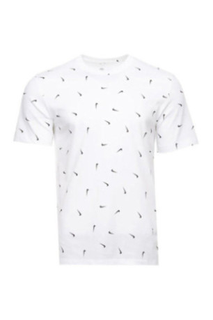 T-shirt Mini Swoosh Print MC Nike