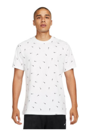 T-shirt Mini Swoosh Print MC Nike