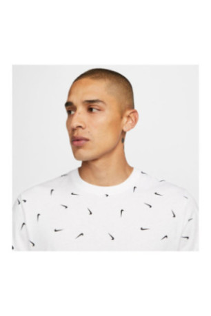T-shirt Mini Swoosh Print MC Nike