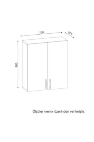 Armoire de toilette - Blanc