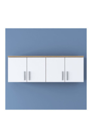Armoire murale - Blanc noyer