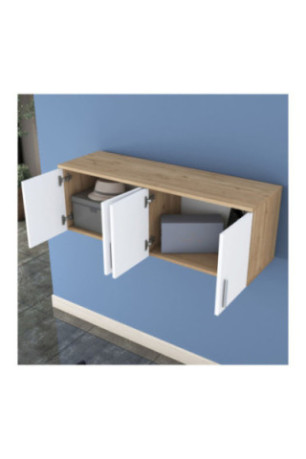 Armoire murale - Blanc noyer