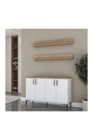 Armoire multifonctionnelle - Noyer blanc