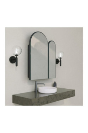 Armoire de toilette - Noir