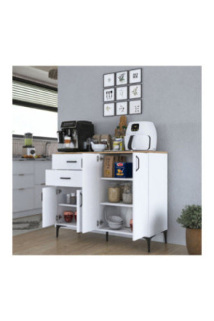 Armoire multifonctionnelle - Noyer blanc
