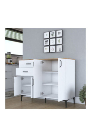 Armoire multifonctionnelle - Noyer blanc