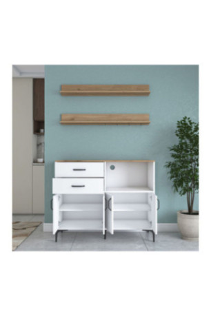 Armoire multifonctionnelle - Noyer blanc