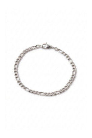 Bracelet en acier - Argent - 19 cm + 4 cm