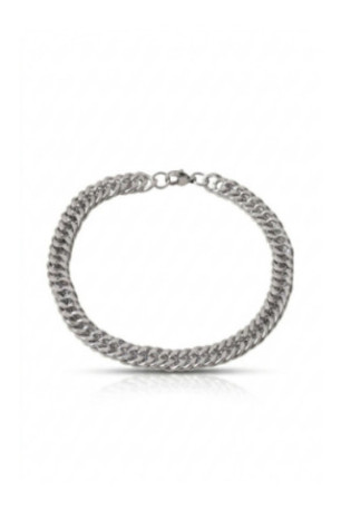 Bracelet en acier - Argent - 19 cm + 4 cm