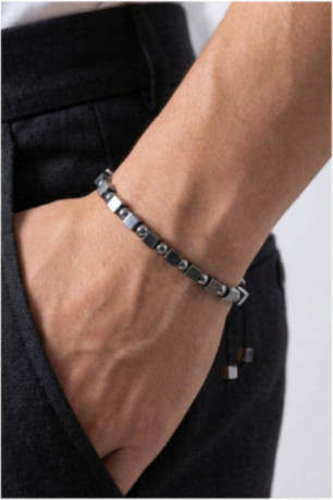 Bracelet - Noir - Ajustable