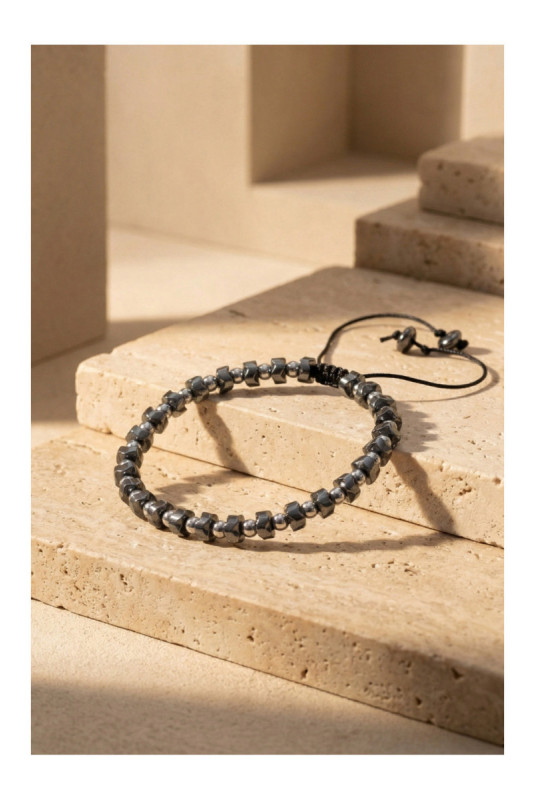 Bracelet - Noir - Ajustable
