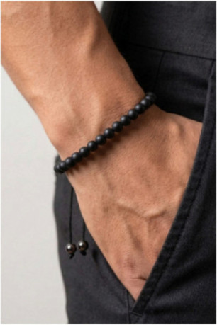 Bracelet - Noir - Ajustable