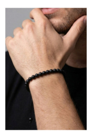 Bracelet - Noir - Ajustable