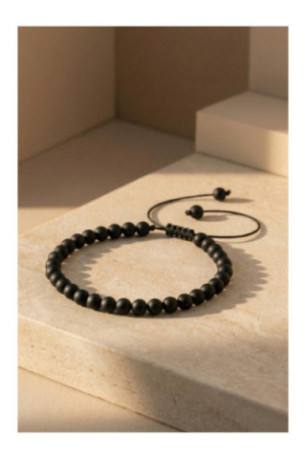 Bracelet - Noir - Ajustable