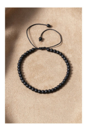 Bracelet - Noir - Ajustable
