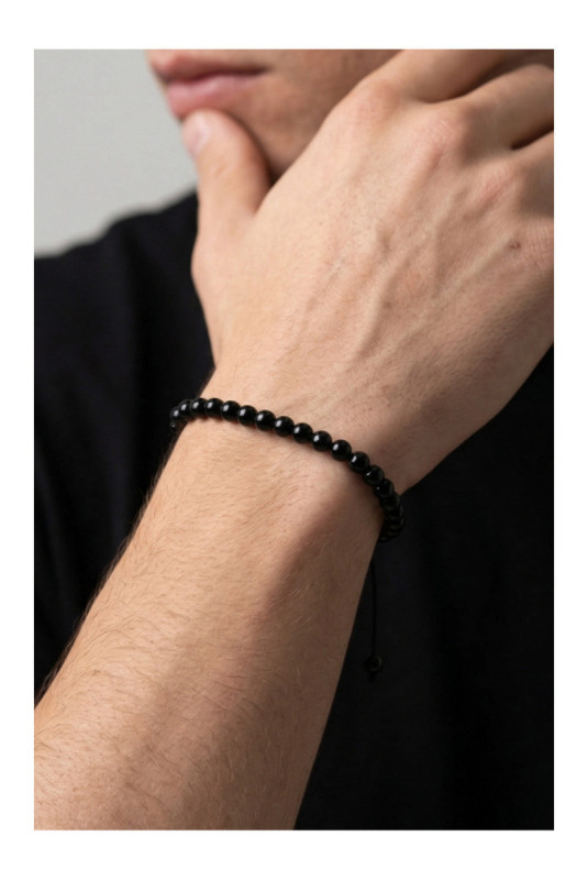 Bracelet - Noir - Ajustable