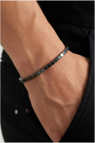 Bracelet - Noir - Ajustable