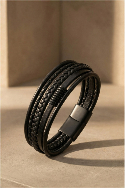 Bracelet - Noir - 21 cm
