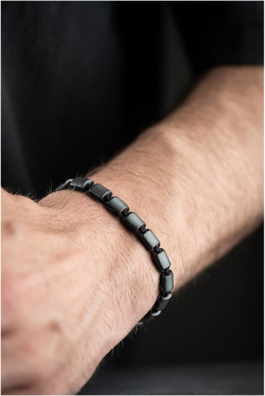 Bracelet en acier - Argent - Ajustable