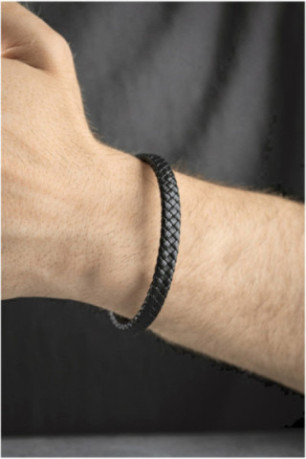 Bracelet en acier - Argent - 21 cm