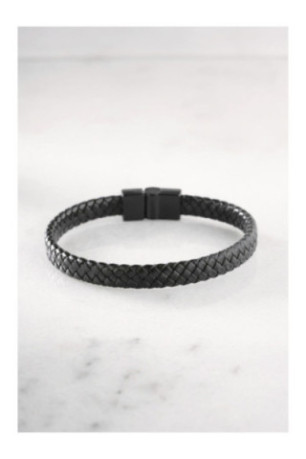 Bracelet en acier - Argent - 21 cm