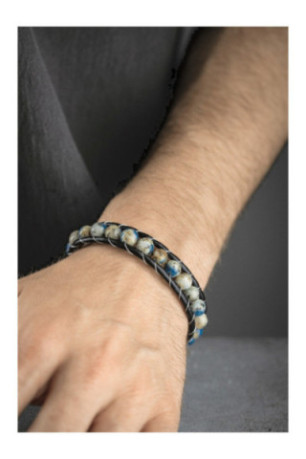 Bracelet en acier - Argent - 21 cm