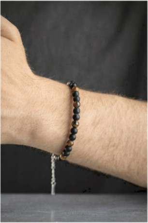 Bracelet en acier - Argent - 20 cm + 5 cm