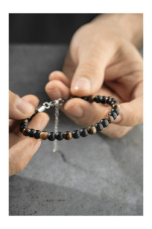 Bracelet en acier - Argent - 20 cm + 5 cm