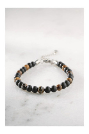 Bracelet en acier - Argent - 20 cm + 5 cm