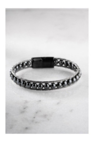 Bracelet en acier - Argent - 20 cm
