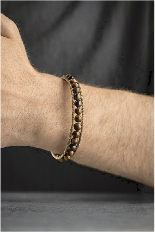 Bracelet en acier - Argent - 20 cm