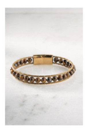 Bracelet en acier - Argent - 20 cm