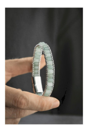 Bracelet en acier - Argent - 20 cm